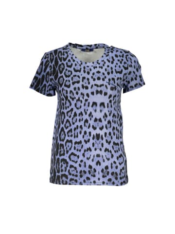 cavalli CLASS Blau Baumwolle Damen T-Shirt