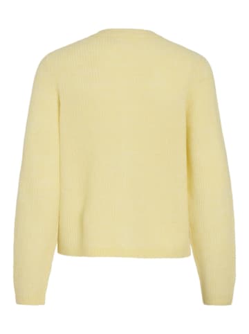 Vila Strickjacke in Pastel Yellow