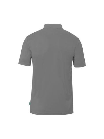 uhlsport  POLO SHIRT Equipe 29 in steingrau/weiß/schwarz