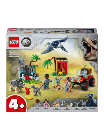 LEGO Bausteine Jurassic World Rettungszentrum für Baby-Dinos, ab 4 Jahre