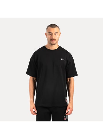 SMILODOX T-Shirt Rayk in Schwarz