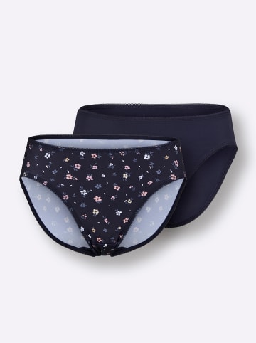 WITT WEIDEN Jazzpants in marine-mauve + marine