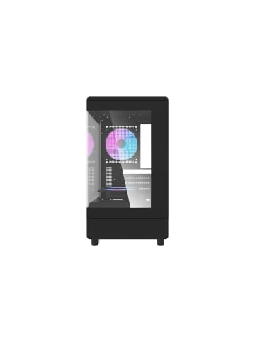 DarkFlash DB330M PC Gehäuse Micro ATX mit 3 Lüftern