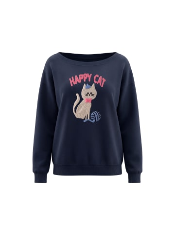 myMo Women Sweatshirt in Navy