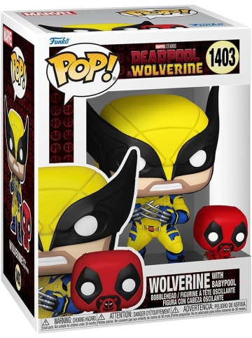 Funko Buddy Deadpool & Wolverine with Babypool Vinyl-Sammelfigur 3+