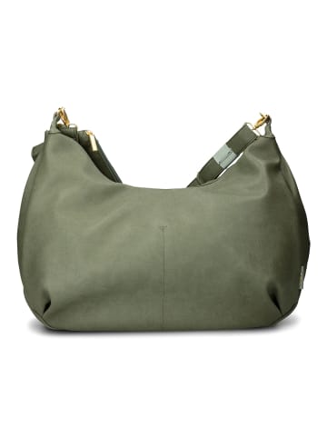 Zwei Lola Schultertasche 47 cm in eucalyptus
