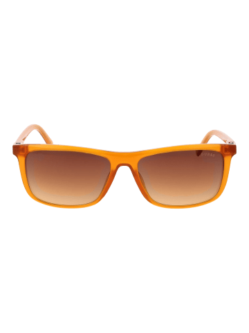 Herren Sonnenbrillen Rechteck Orange