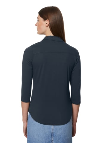 Marc O'Polo Jersey-Bluse in deep blue sea