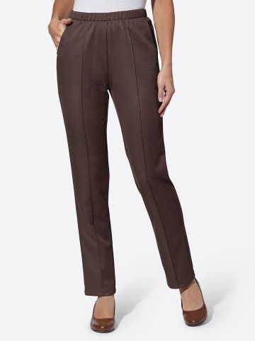 WITT WEIDEN Jerseyhose in schoko