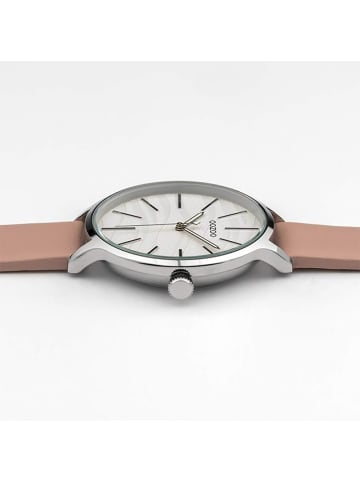 Oozoo Analog-Armbanduhr Oozoo Timepieces rosa groß (ca. 45mm)