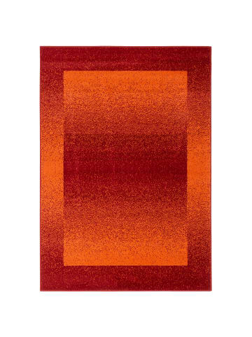 Pergamon Teppich Samba Bordüre in orange