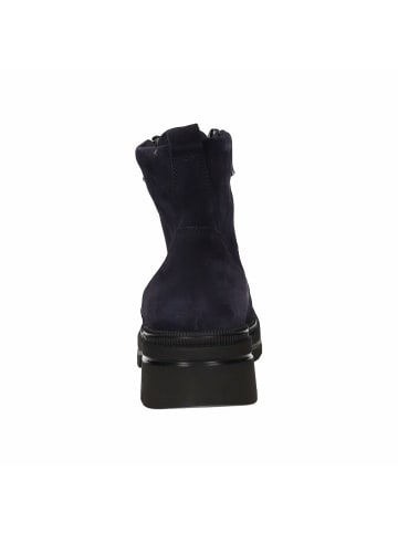 WALDLÄUFER Schnür-Stiefeletten für Damen in dunkel-blau