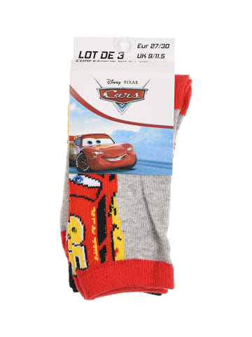 Disney Cars 3er-Set: Socken Strümpfe in Mehrfarbig