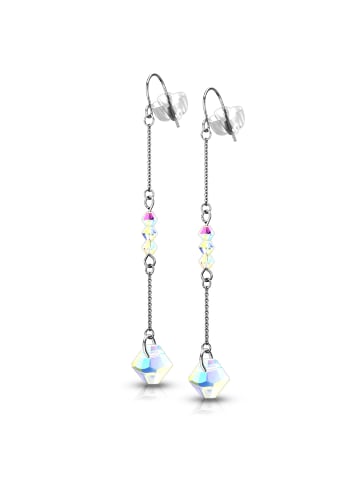 Bungsa Ohrstecker in Silber