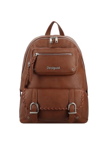 Desigual Omnia Rucksack 38 cm Laptopfach in braun