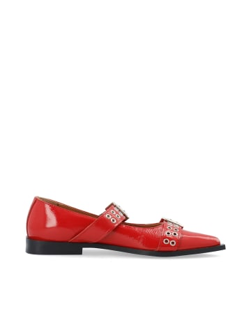 Bianco Ballerinas in Red