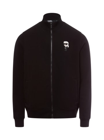 Karl Lagerfeld Sweatjacke in schwarz - 0001
