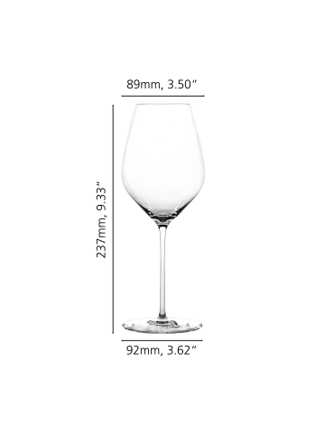 Spiegelau 6er Set Universalgläser Hi-Lite in Transparent 510 ml in transparent