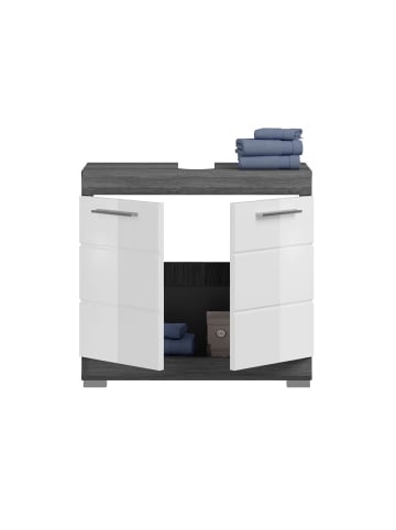 ebuy24 Badmöbelset Scout Weiß 112 x 34 cm