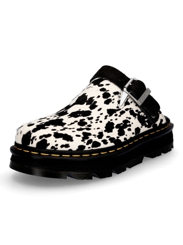 Dr. Martens Pantolette in Schwarz Weiß