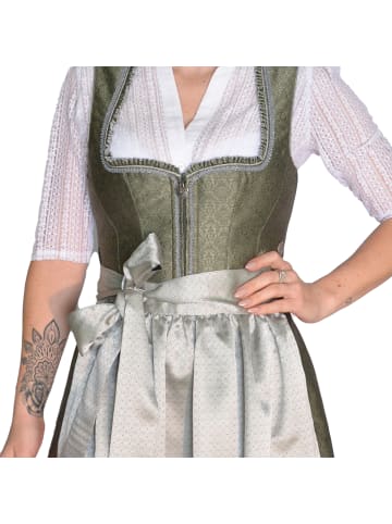 MarJo Midi Dirndl - grün - Eluisa in Grün