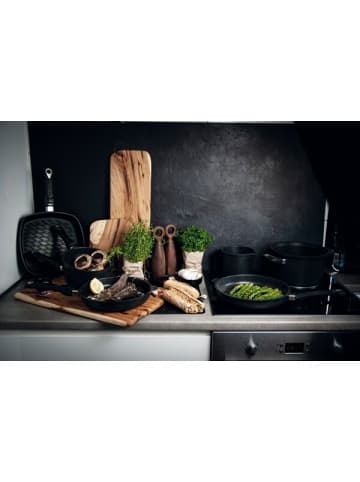 AMT GASTROGUSS Bratpfanne 1182447 in Schwarz