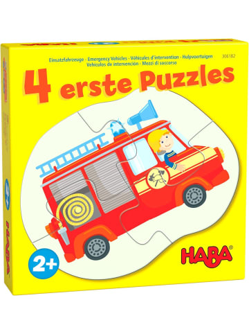 HABA Sales GmbH & Co.KG 4 erste Puzzles - Einsatzfahrzeuge