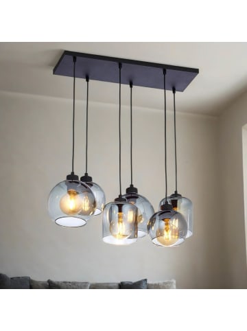 Licht-Erlebnisse Pendelleuchte (B)36 x (L)86 x (T)90 cm in Schwarz GraphitSchwarz Graphit