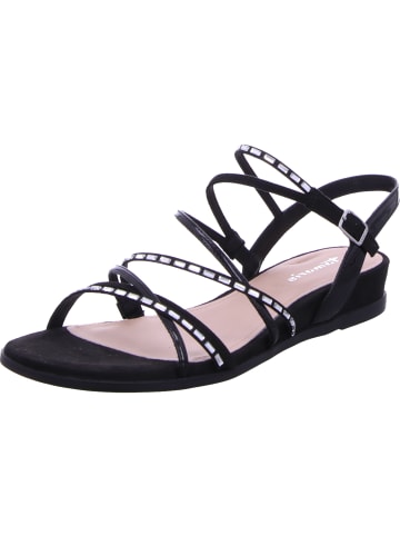 Tamaris Sandale in schwarz