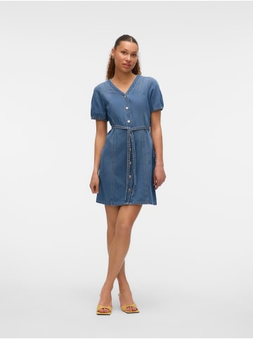 Vero Moda Jeanskleid in Medium Blue Denim