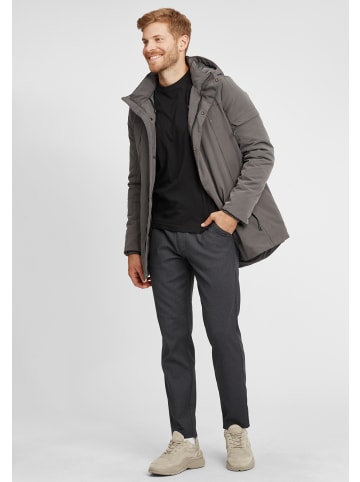 INDICODE Parka IDRader 15487MM modische Winterjacke mit Kapuze in Grau