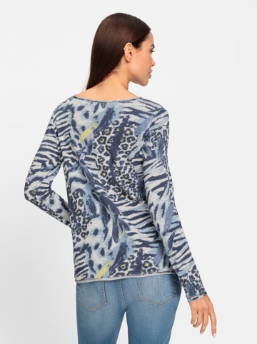 Heine Druck-Shirt in bleu-gelb