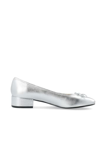 Bianco Ballerinas in Silver