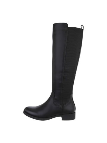 Ital-Design Stiefel in Schwarz