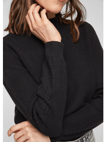 s.Oliver Pullover langarm in Schwarz