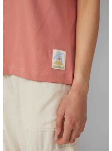 QS T-Shirt kurzarm in Orange