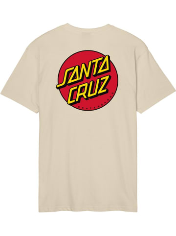 Santa Cruz T-Shirt "Classic Dot Chest T-Shirt" in Braun