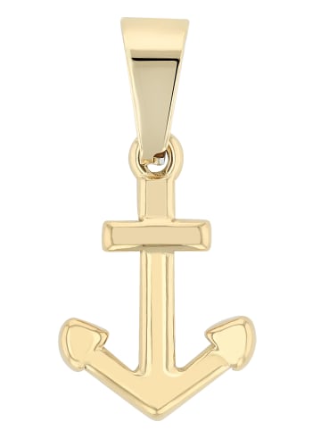 Adeliás Damen Anhänger aus Edelstahl in gold