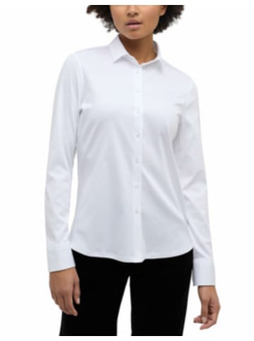 Eterna Langarmbluse für Damen in unifarben in uni
