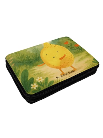 Mr. & Mrs. Panda Bleistiftetui Beste Freunde Zitrone Design ohne... in Weiß