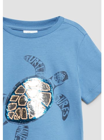 s.Oliver T-Shirt in 5305_himmelblau
