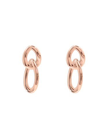 Steel_Art Ohrstecker Damen Aitana silberfarben poliert in rosegoldfarben