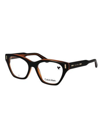 Calvin Klein Damen Optische Fassungen Katzenauge Schwarz