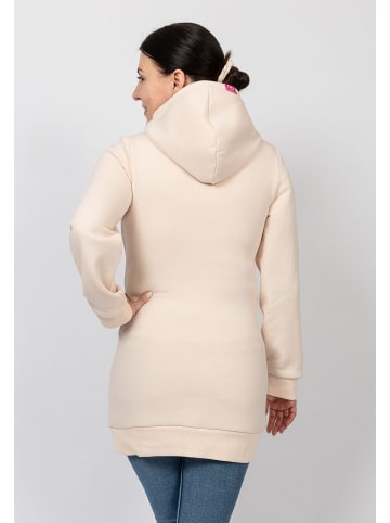 Salzhaut Sweatjacke KRAUĞ in Beige