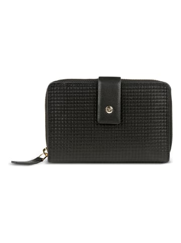 Bugatti Noemi Geldbörse RFID Schutz Leder 14 cm schwarz