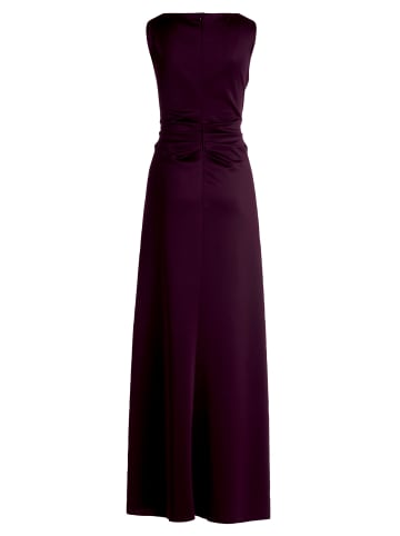 Vera Mont Abendkleid mit Volant in Dark Amethyst