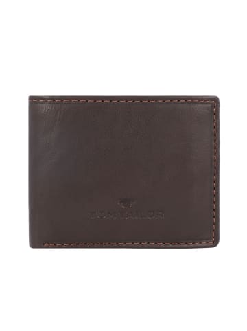 Tom Tailor Lary Geldbörse Leder 10 cm in brown