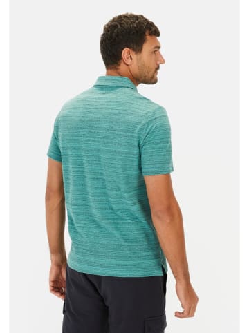 Camel Active Kurzarm Poloshirt mit Cooling Effekt in Grün
