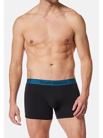 Bruno Banani Retro Short / Pant Flowing in Petrolgrün / Schwarz