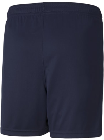Puma Sporthose "TeamRISE Training Shorts Jr" in Blau